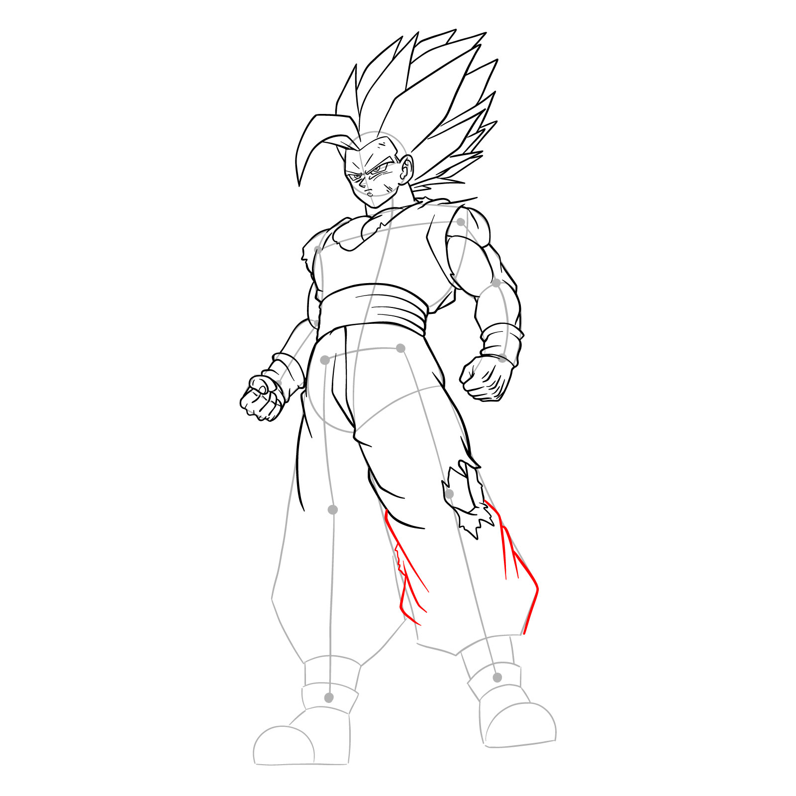 Free: Gohan Line Art, Dragon Ball Z Son Gohan sketch transparent background  PNG clipart - nohat.cc