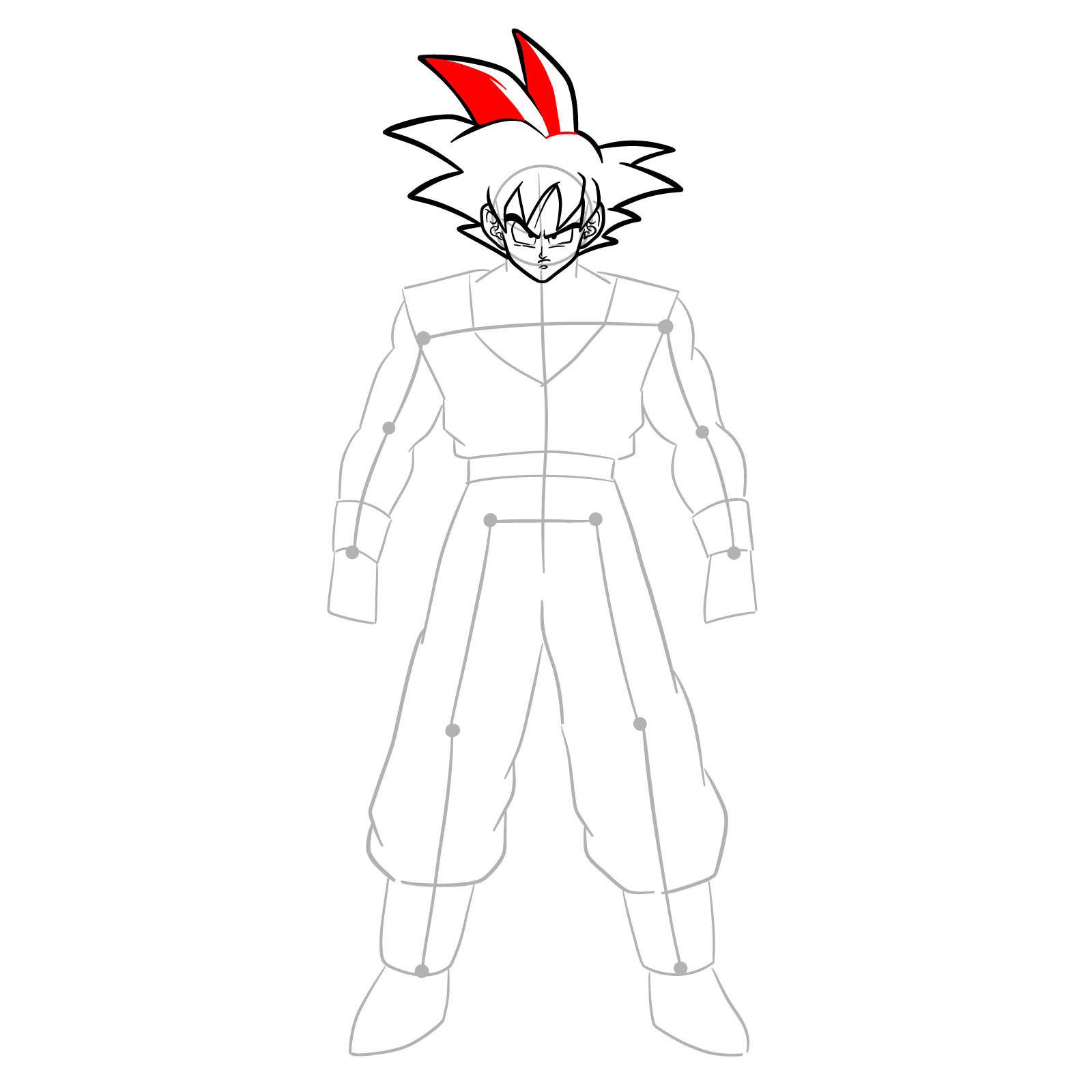 How to Draw Goku Super Saiyan on Namek - Easy Step-by-Step Tutorial for  Dragon Ball Fans 
