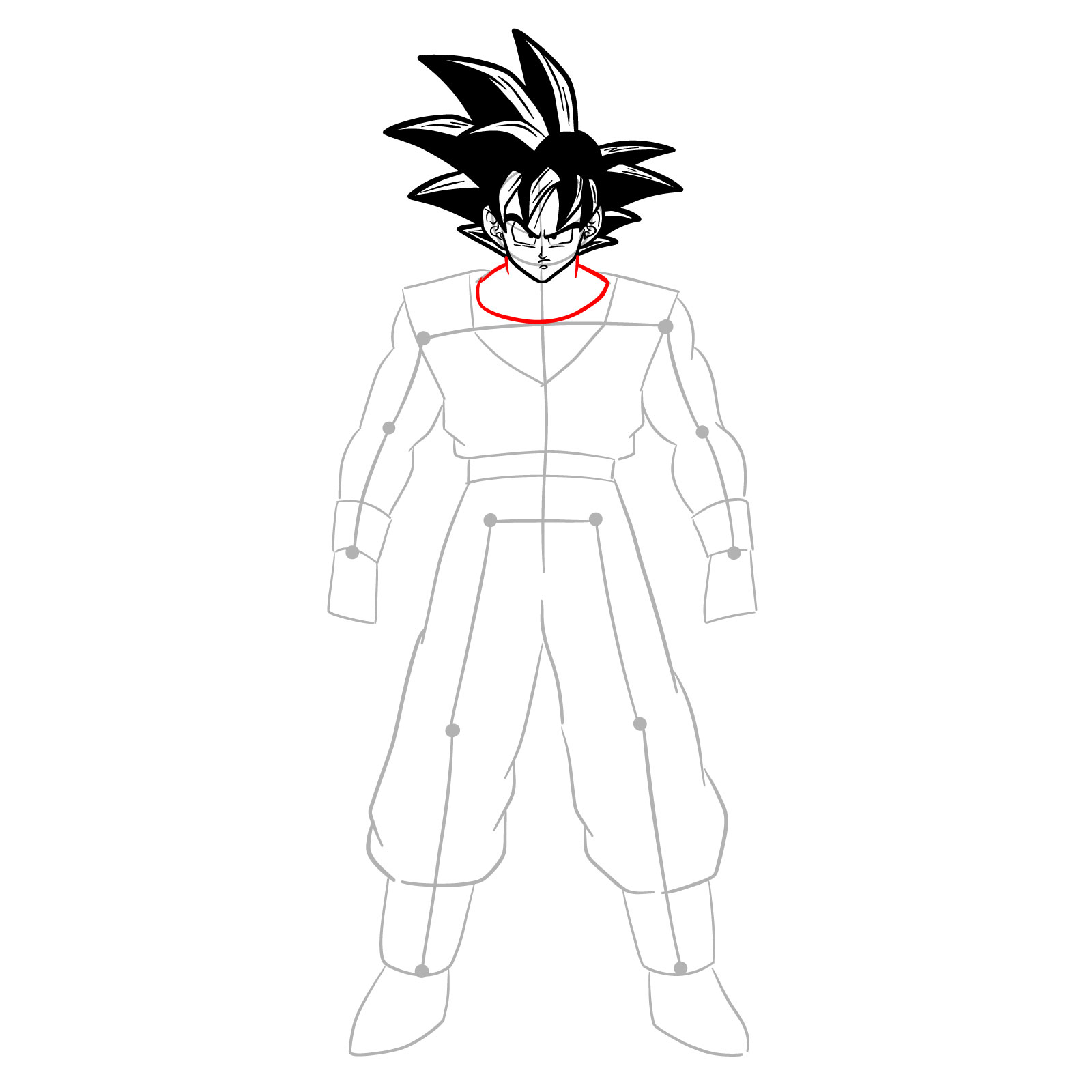 Drawing Goku All Transformations - YouTube