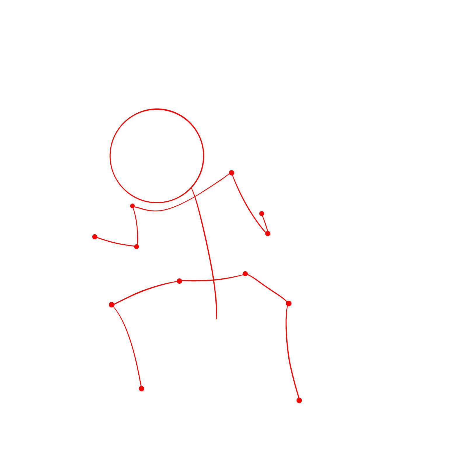 How to Draw Super Saiyan 3 Gotenks - step 01