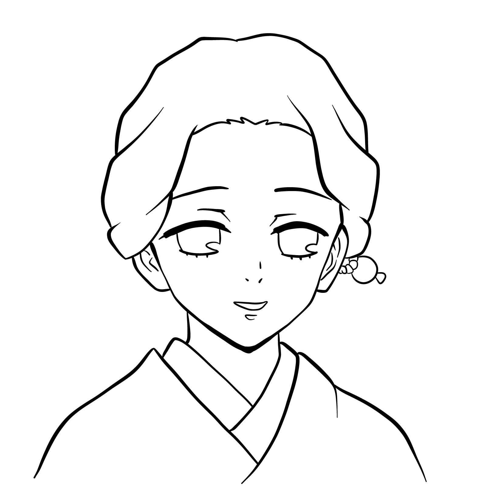 Demon Tanjiro Coloring Pages Anime sketch, Dark art tattoo, Coloring book art