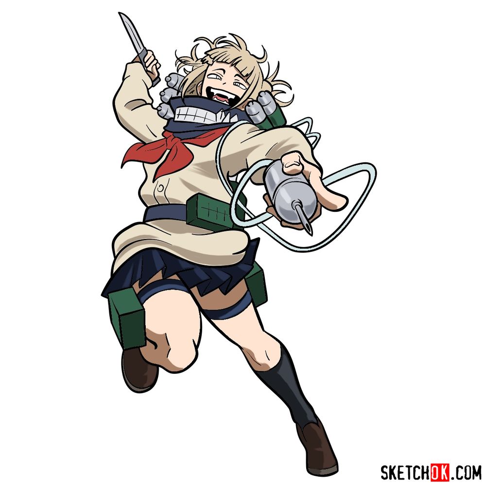 Himiko Toga in action pose