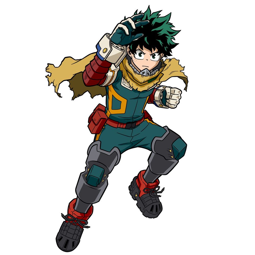 How to Draw Deku from My Hero Academia Final Season