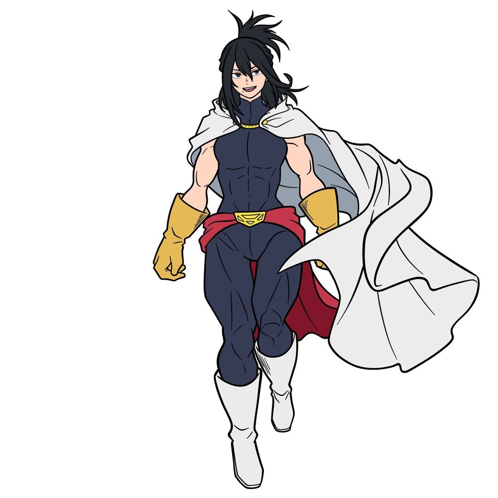 How to Draw Nana Shimura From MHA: All’s Justice