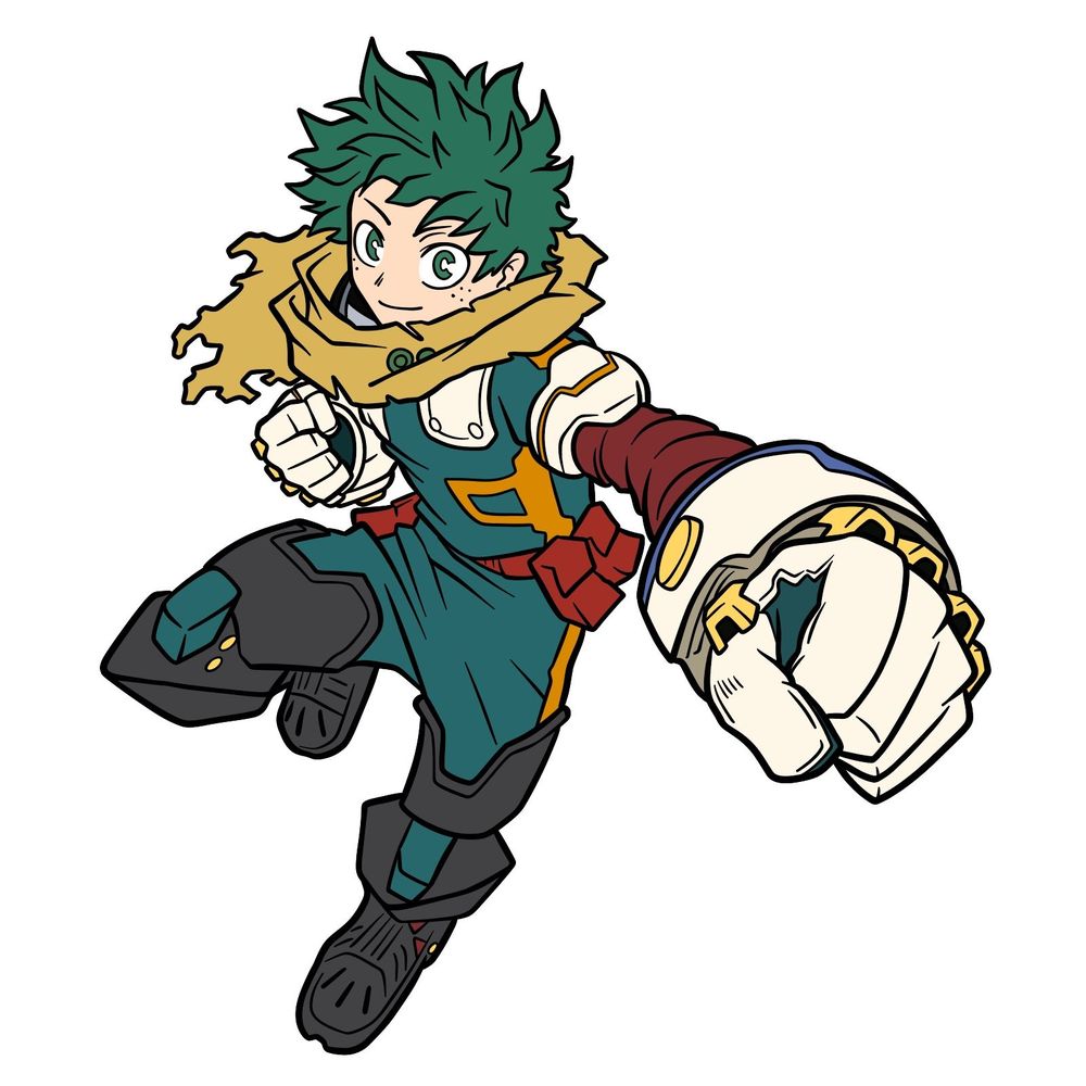 Hero Mode On: How to Draw Izuku in His Costume Zeta
