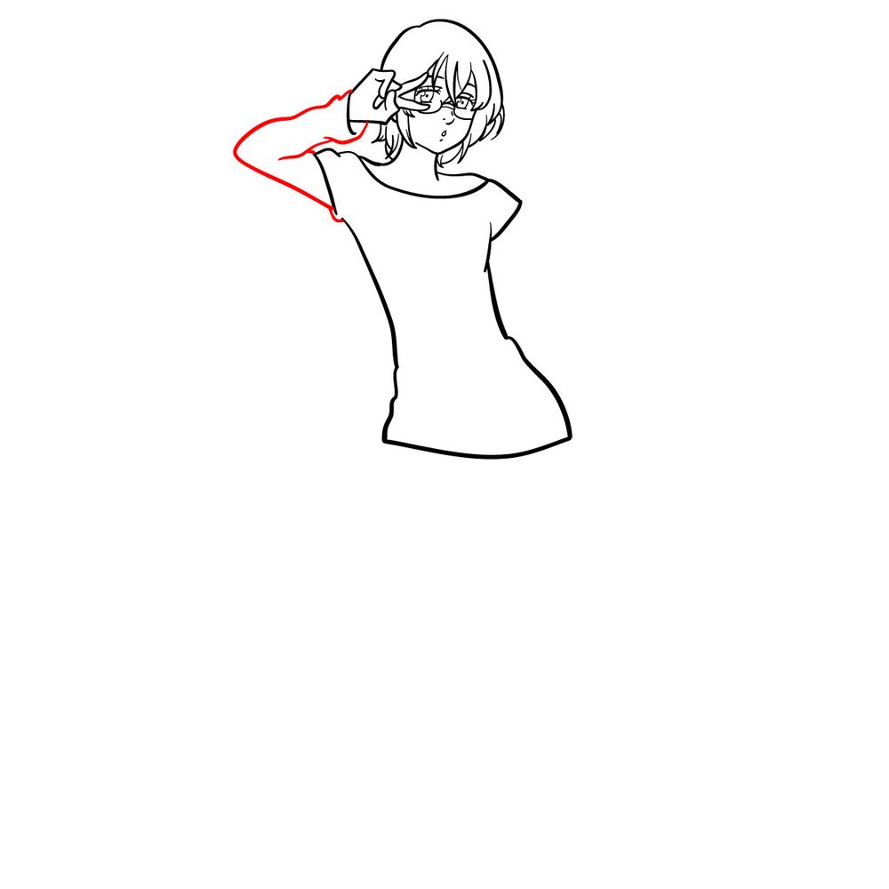 How to draw Gowther - step 14