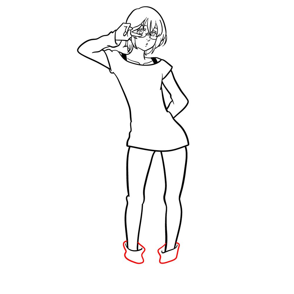 How to draw Gowther - step 18