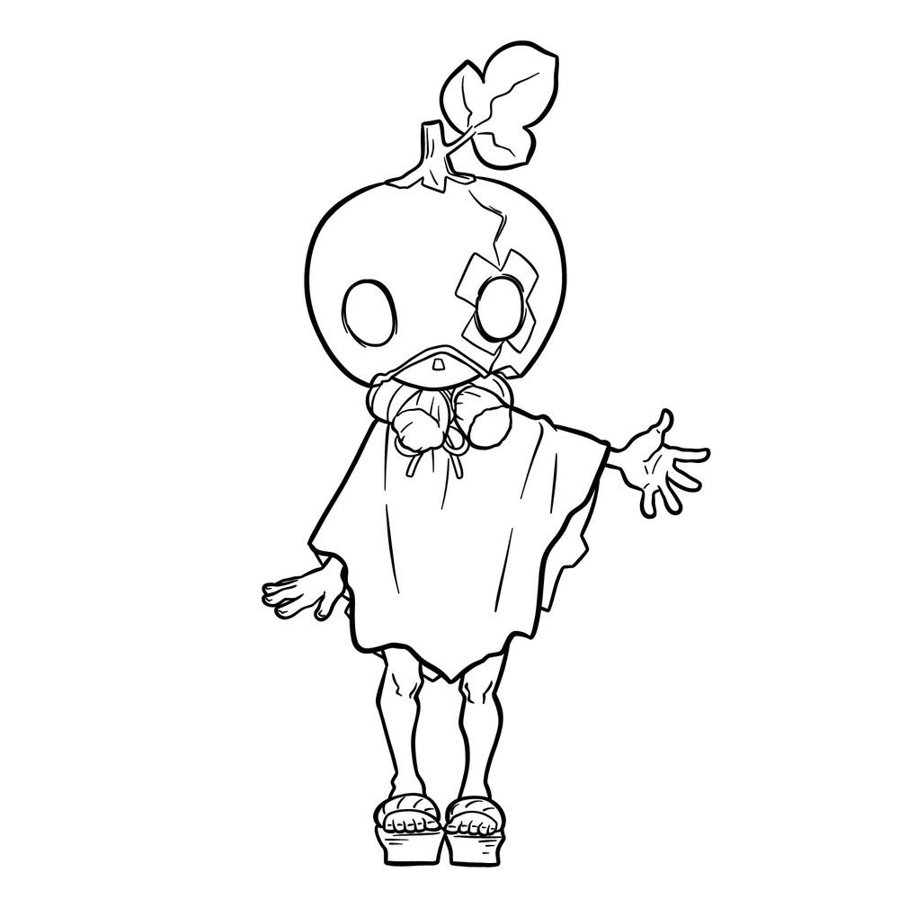 How to Draw Suika with Watermelon Helmet: Dr. Stone Drawing