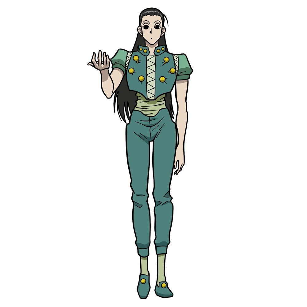 How to Draw Illumi Zoldyck from HxH – Full Body Guide