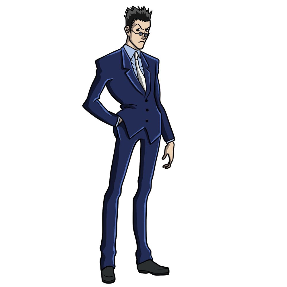 How to Draw Leorio Full Body from Hunter x Hunter