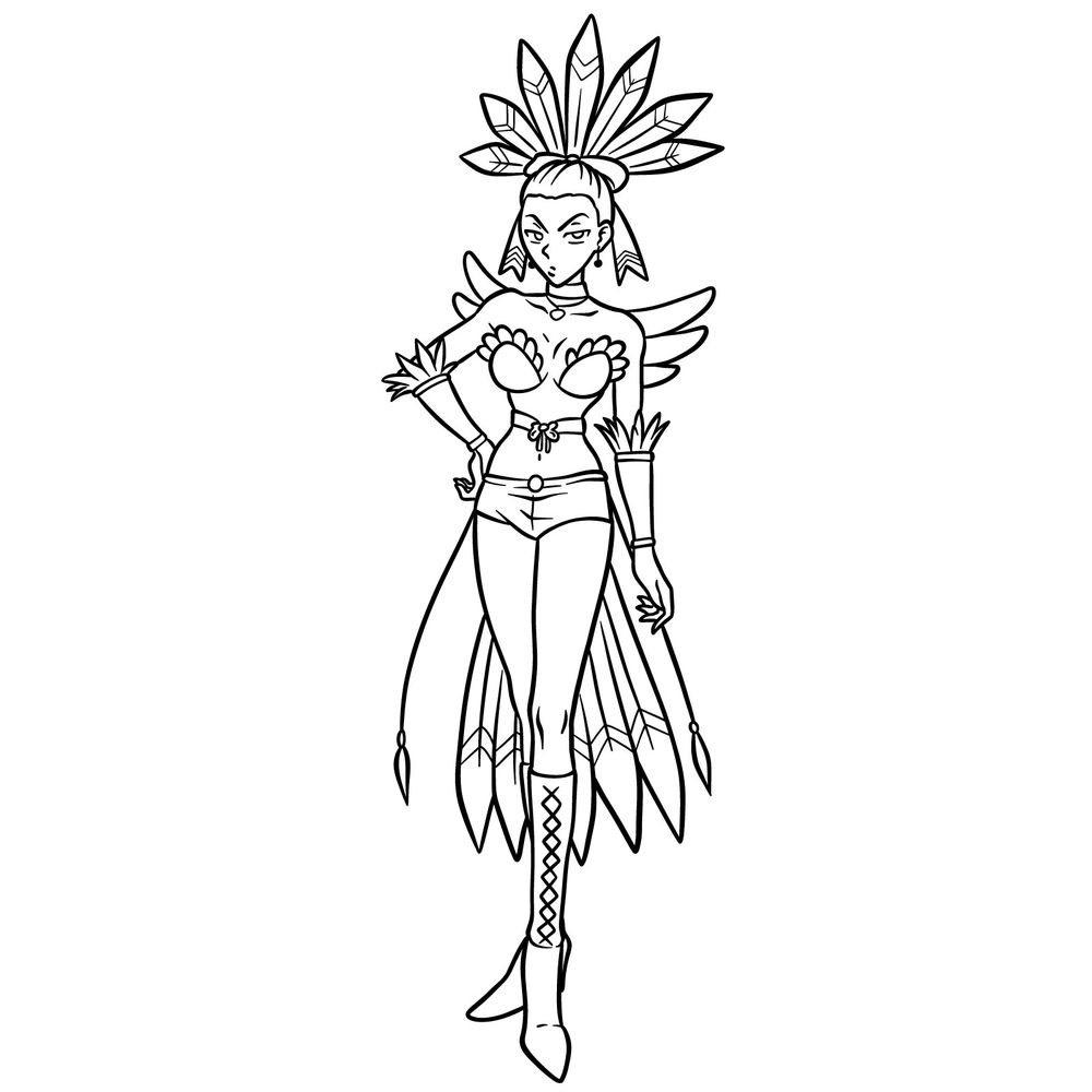 How to Draw Cluck, the Chicken Zodiac from HxH