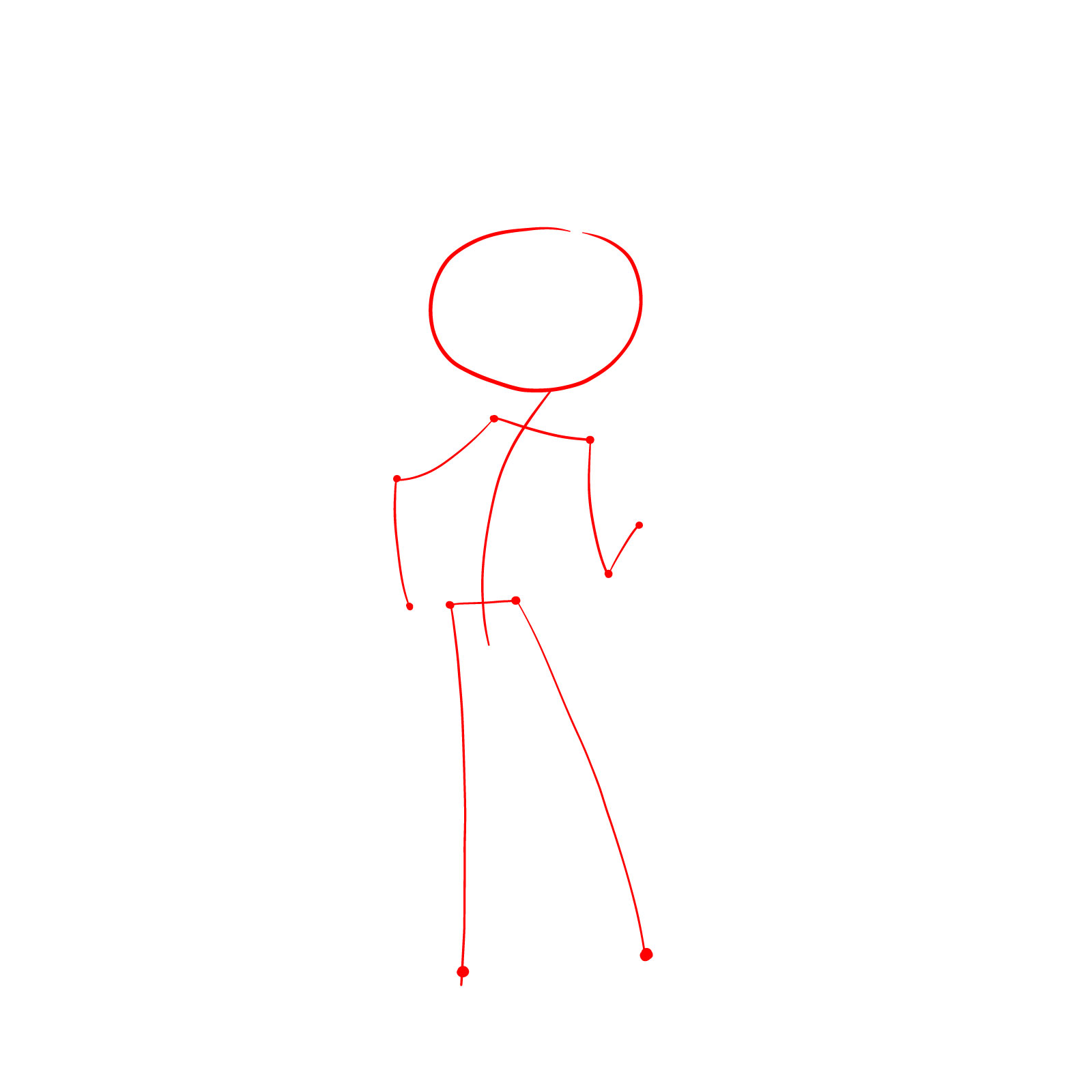 How to draw Panty Anarchy - step 01