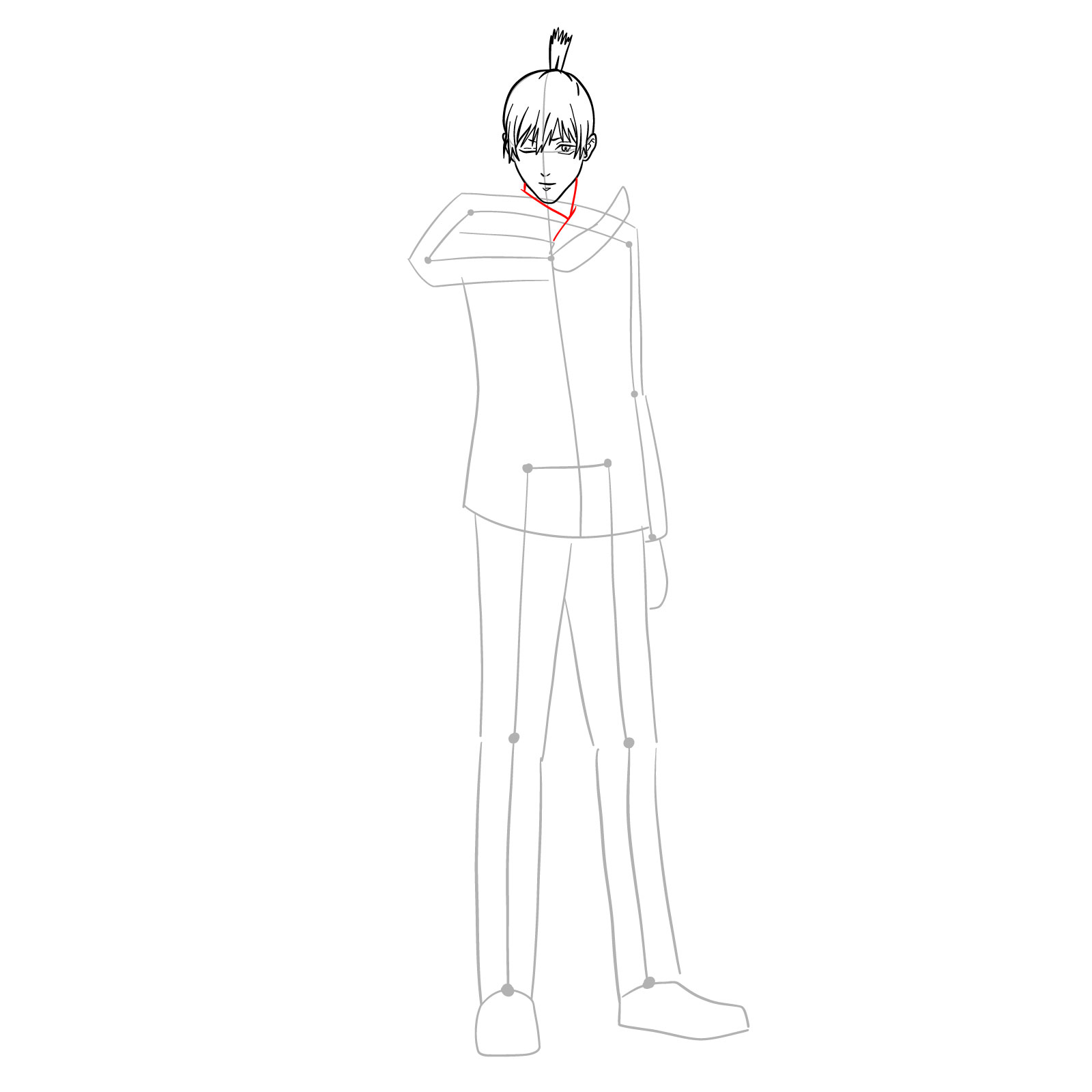 Anime Sweatpants Drawing