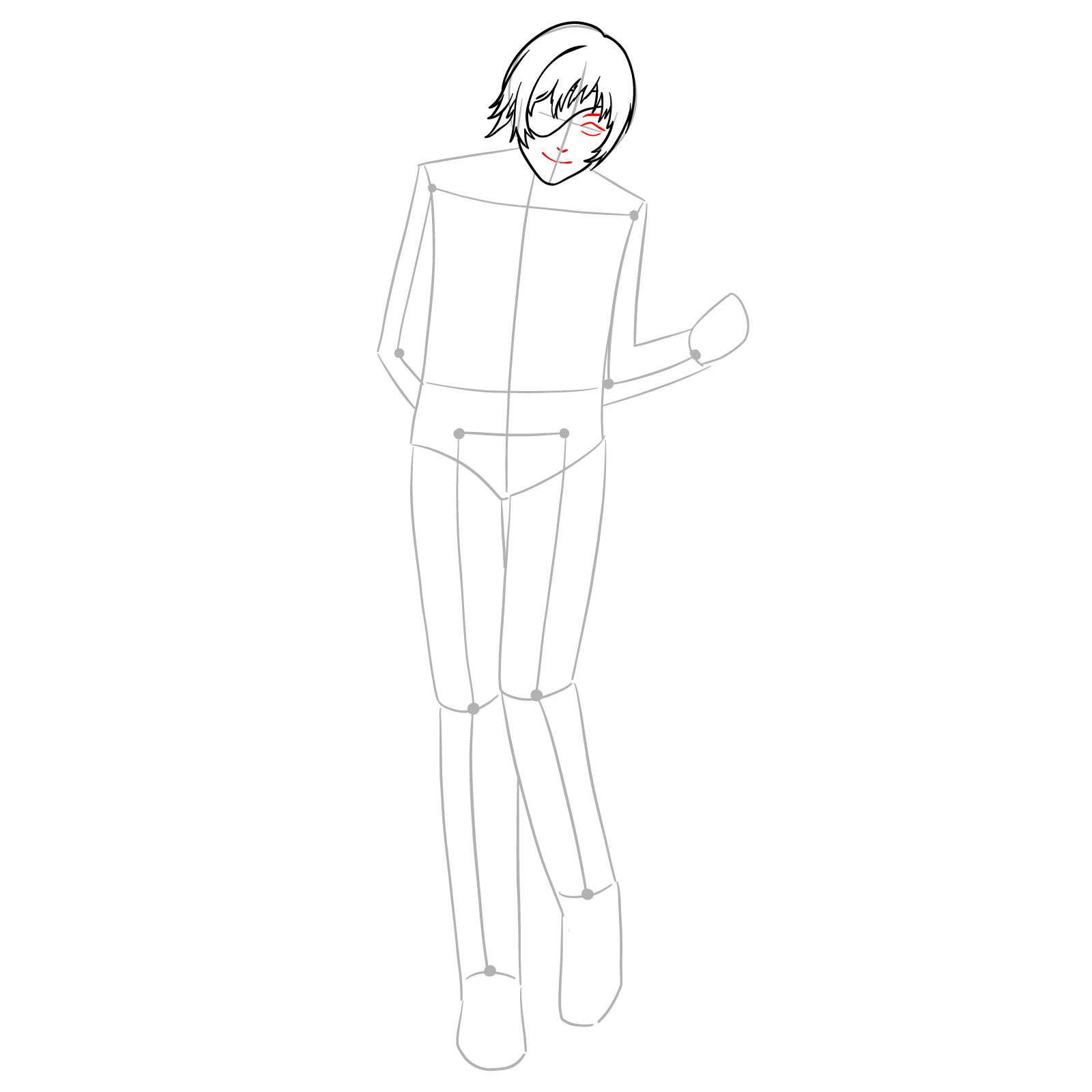 How to draw Himeno - Chainsaw Man - step 10