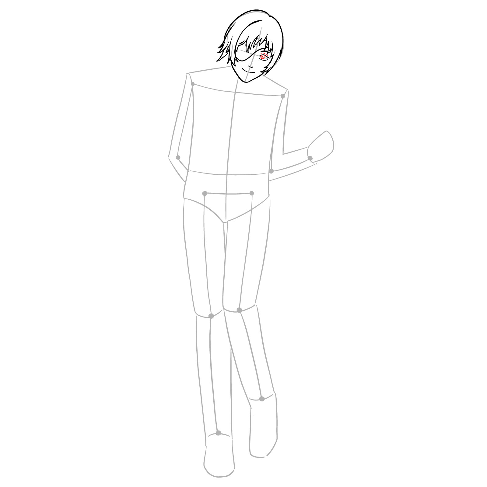 How to draw Himeno - Chainsaw Man - step 11