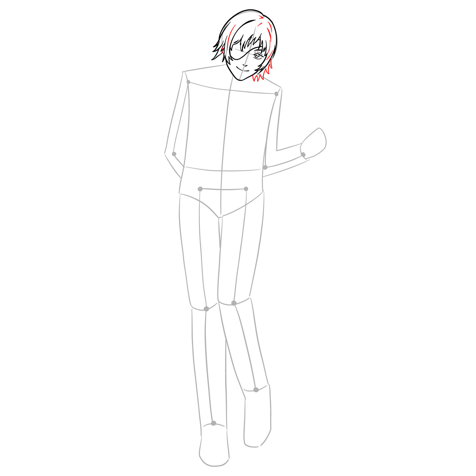 How to draw Himeno - Chainsaw Man - step 12