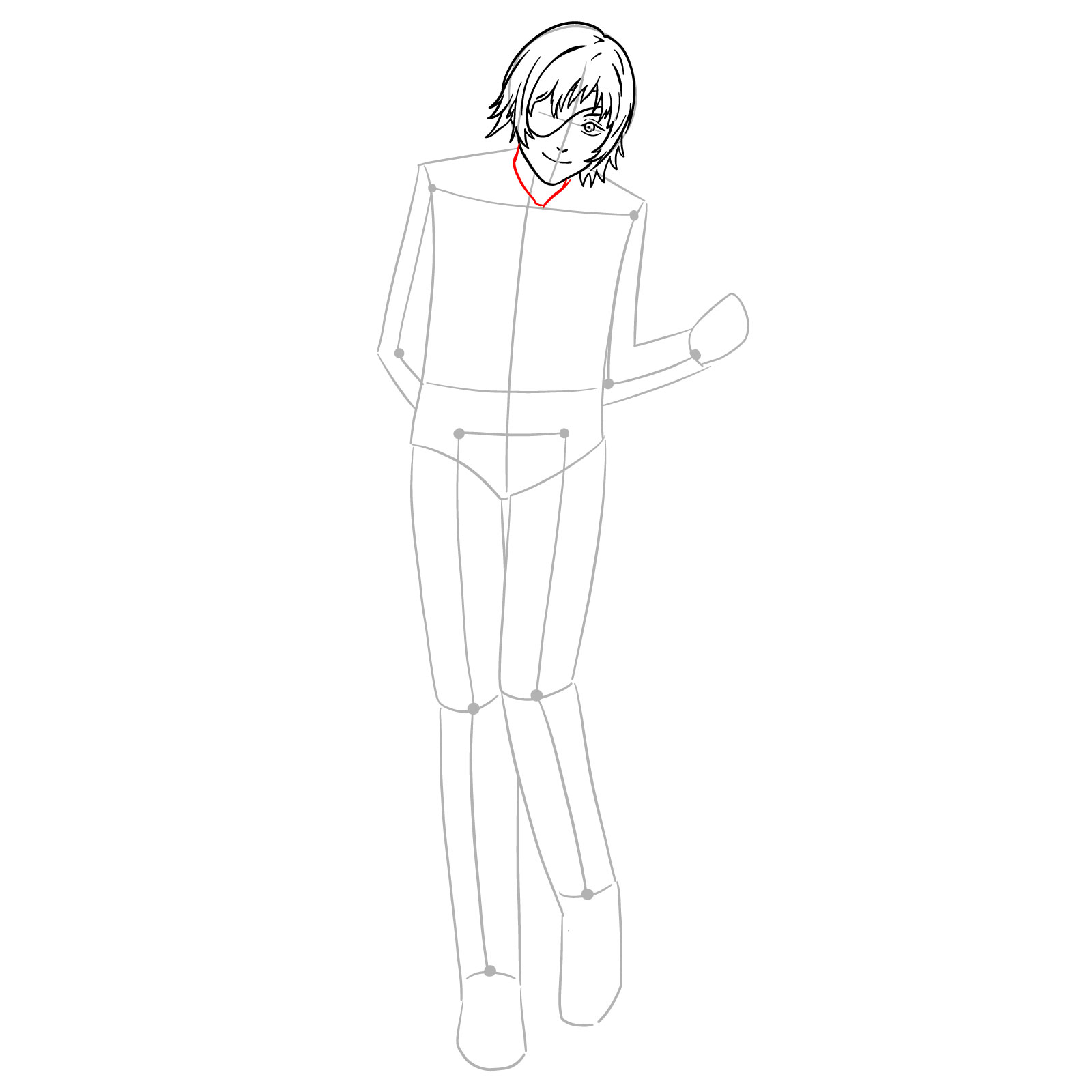 How to draw Himeno - Chainsaw Man - step 13