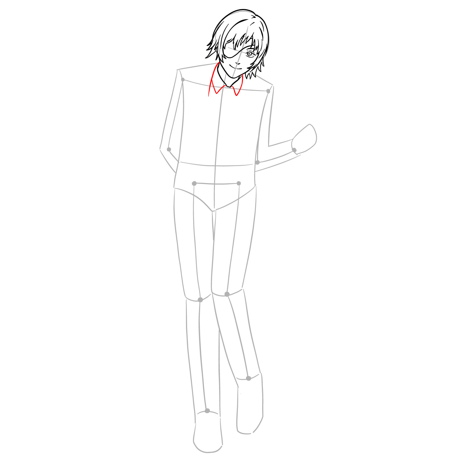 How to draw Himeno - Chainsaw Man - step 14
