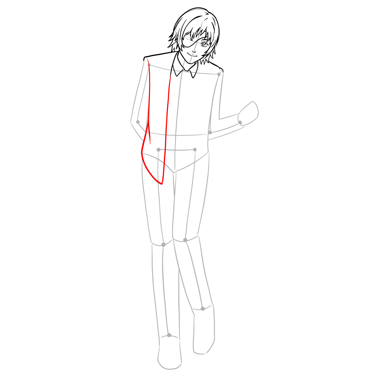 How to draw Himeno - Chainsaw Man - step 16
