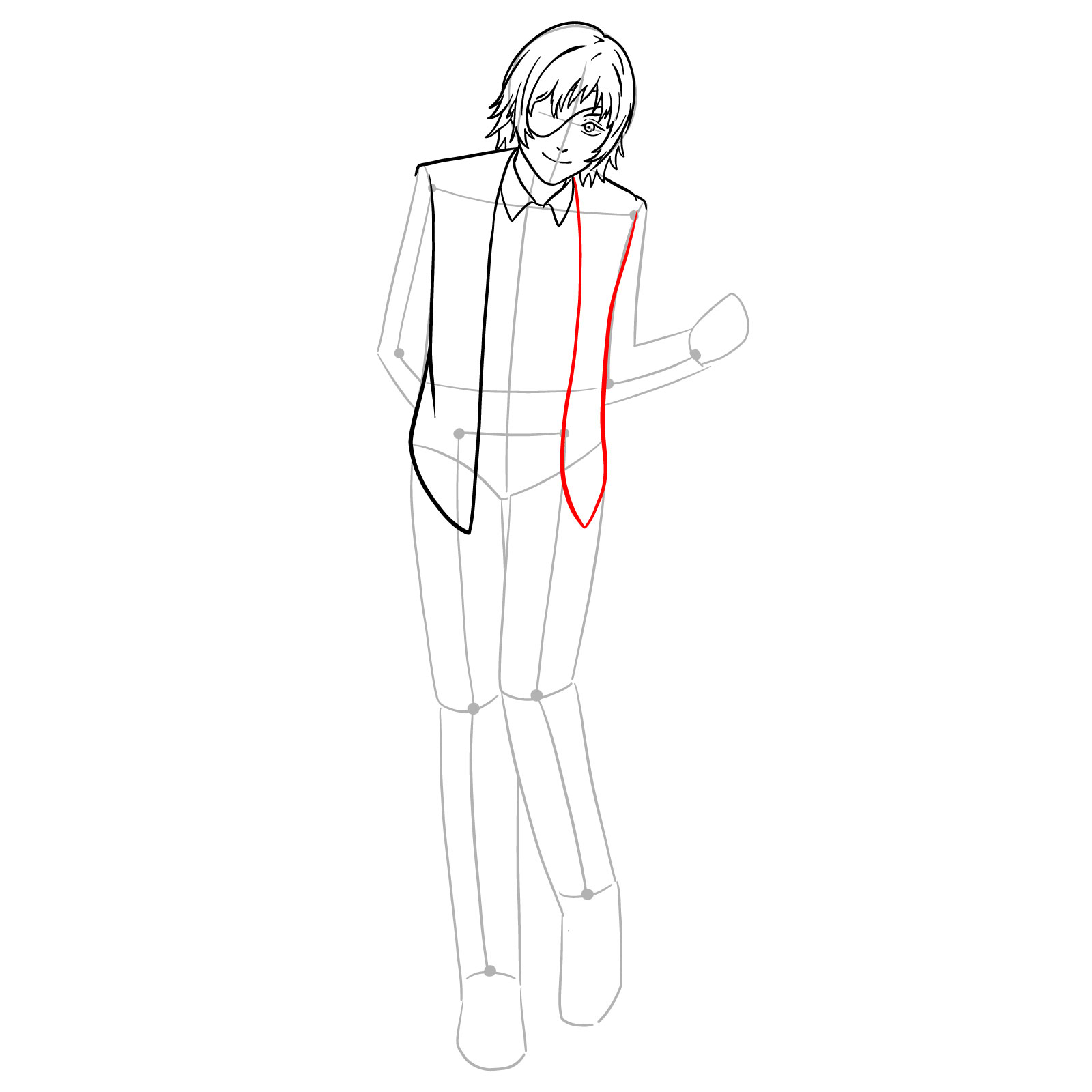 How to draw Himeno - Chainsaw Man - step 17