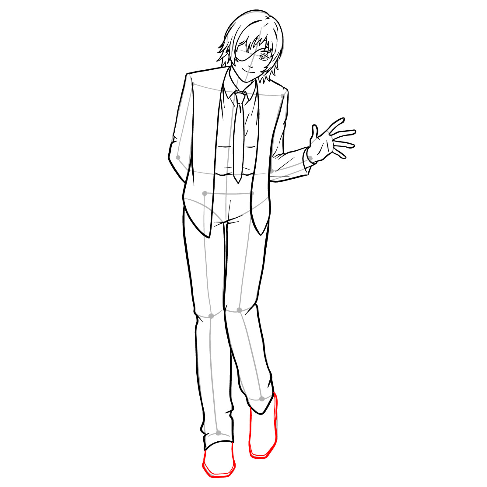 How to draw Himeno - Chainsaw Man - step 30