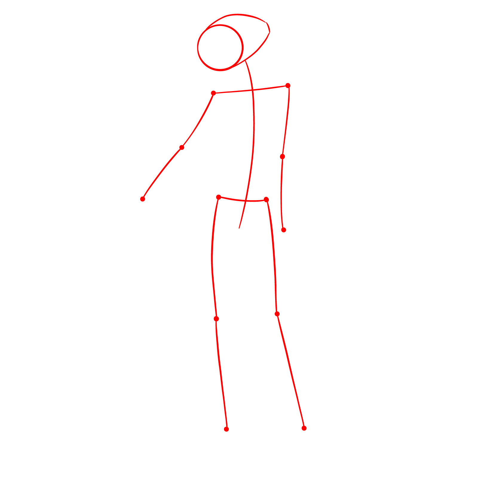 How to Draw Reze Bomb Hybrid - step 01