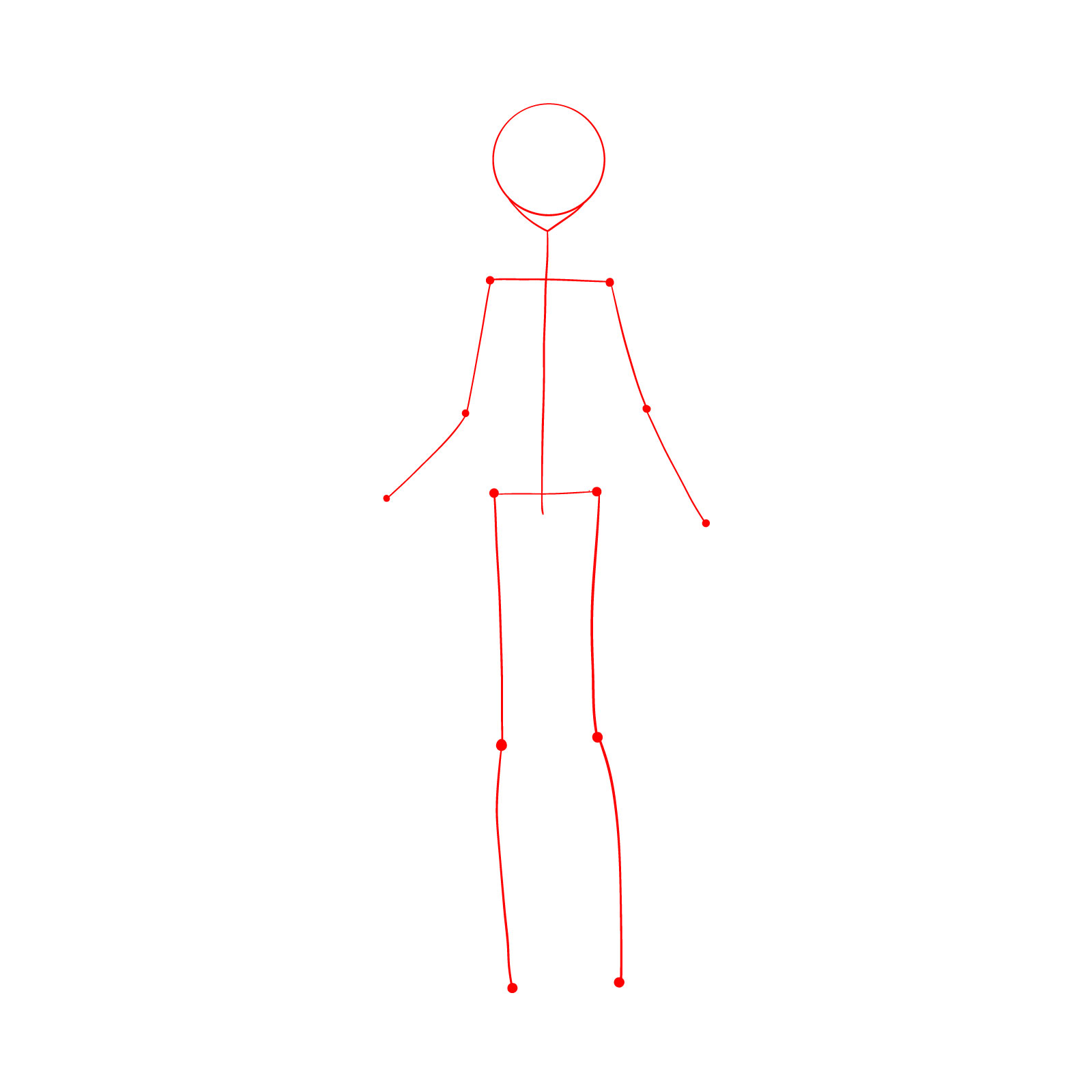 How to draw Faris NyanNyan - step 01