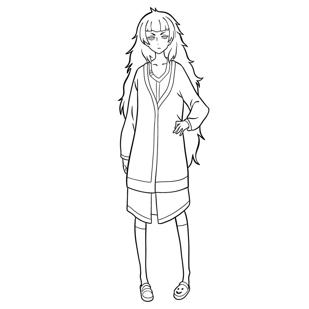 How to Draw Maho Hiyajo from Steins;Gate – Step-by-Step Guide