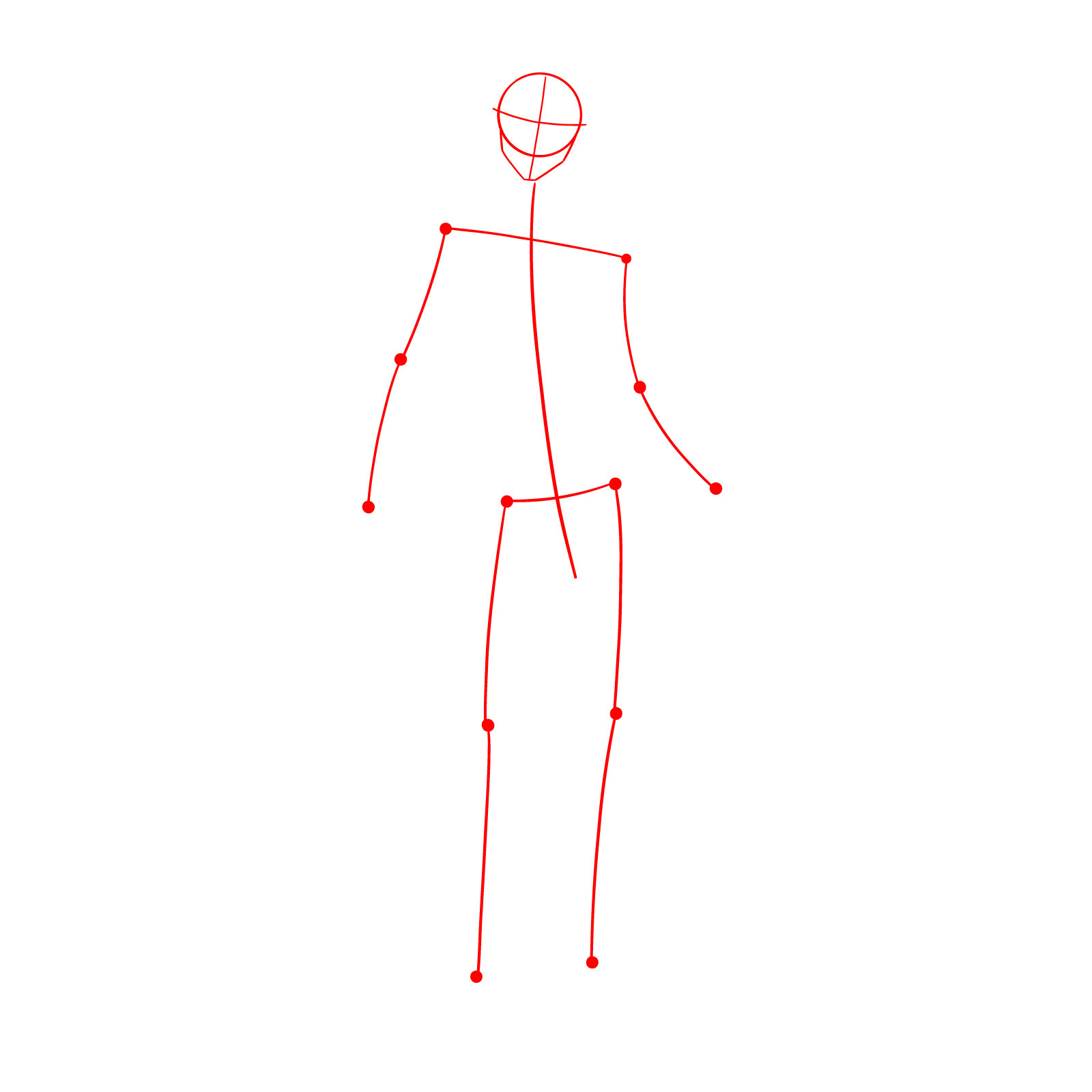 How to Draw Sukuna, the King of Curses in Full Body Pose - step 01