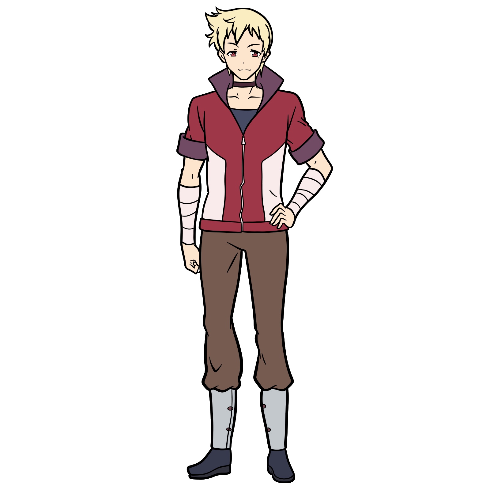 How to Draw Dust from KonoSuba - final step