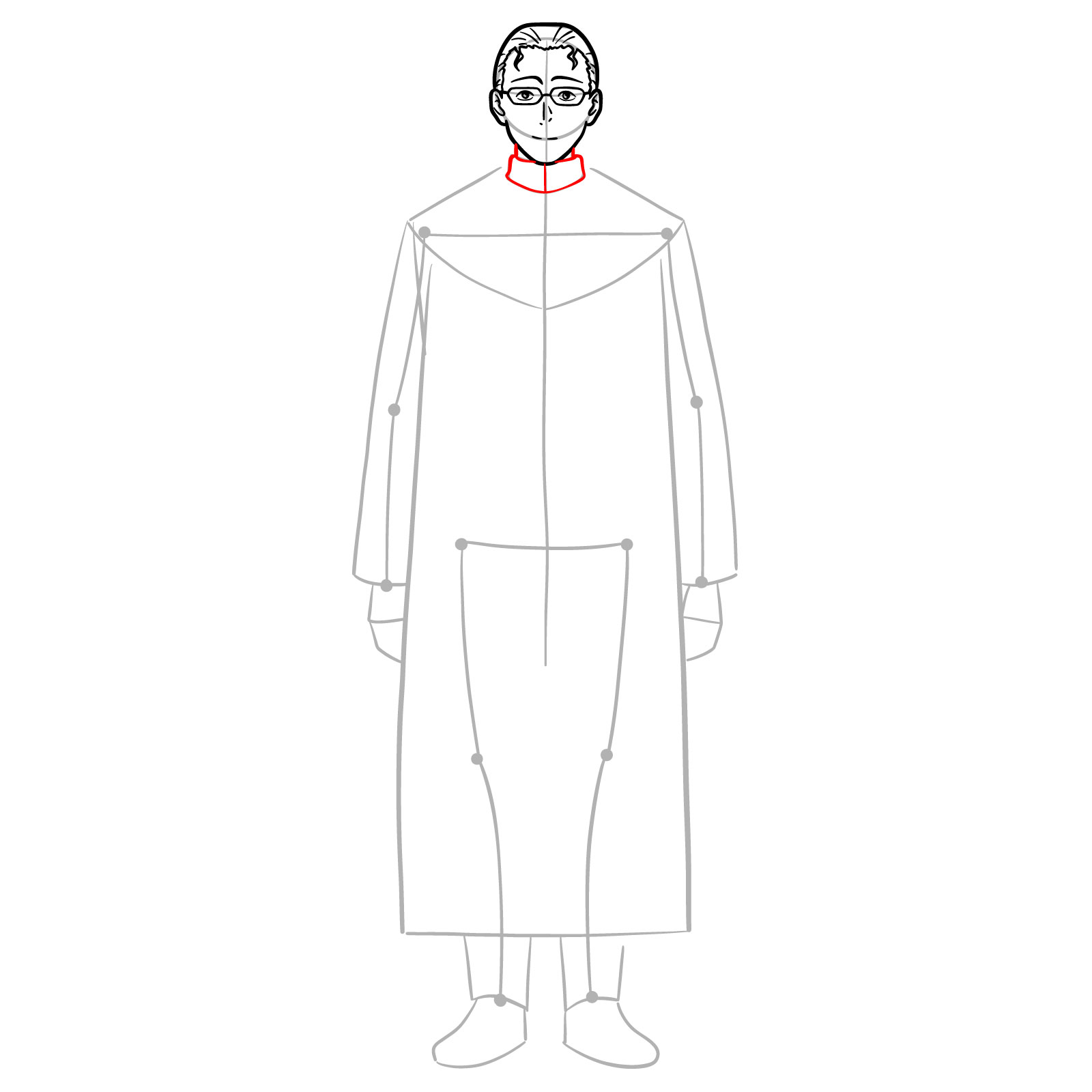 How to Draw Heiter Full Body from Frieren - step 08