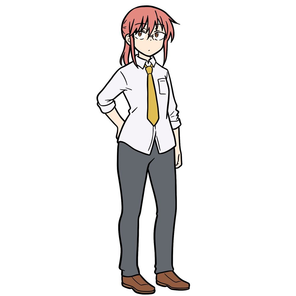 How to Draw Kobayashi from Miss Kobayashi’s Dragon Maid