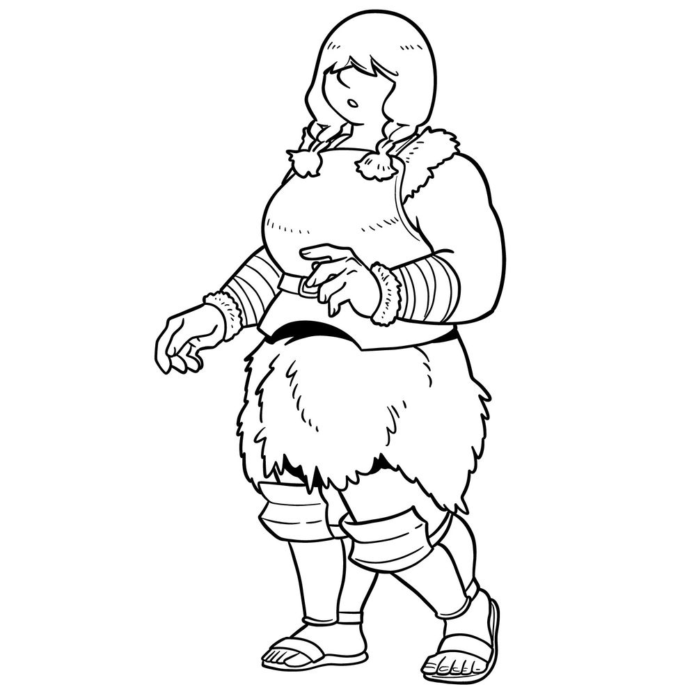 Learn How to Draw Daya with Her Warrior Design – Dungeon Meshi