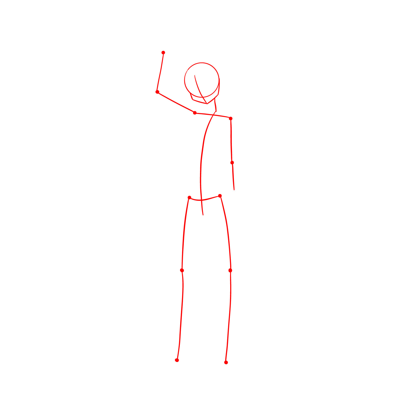 How to Draw Morgiana from Magi - step 01