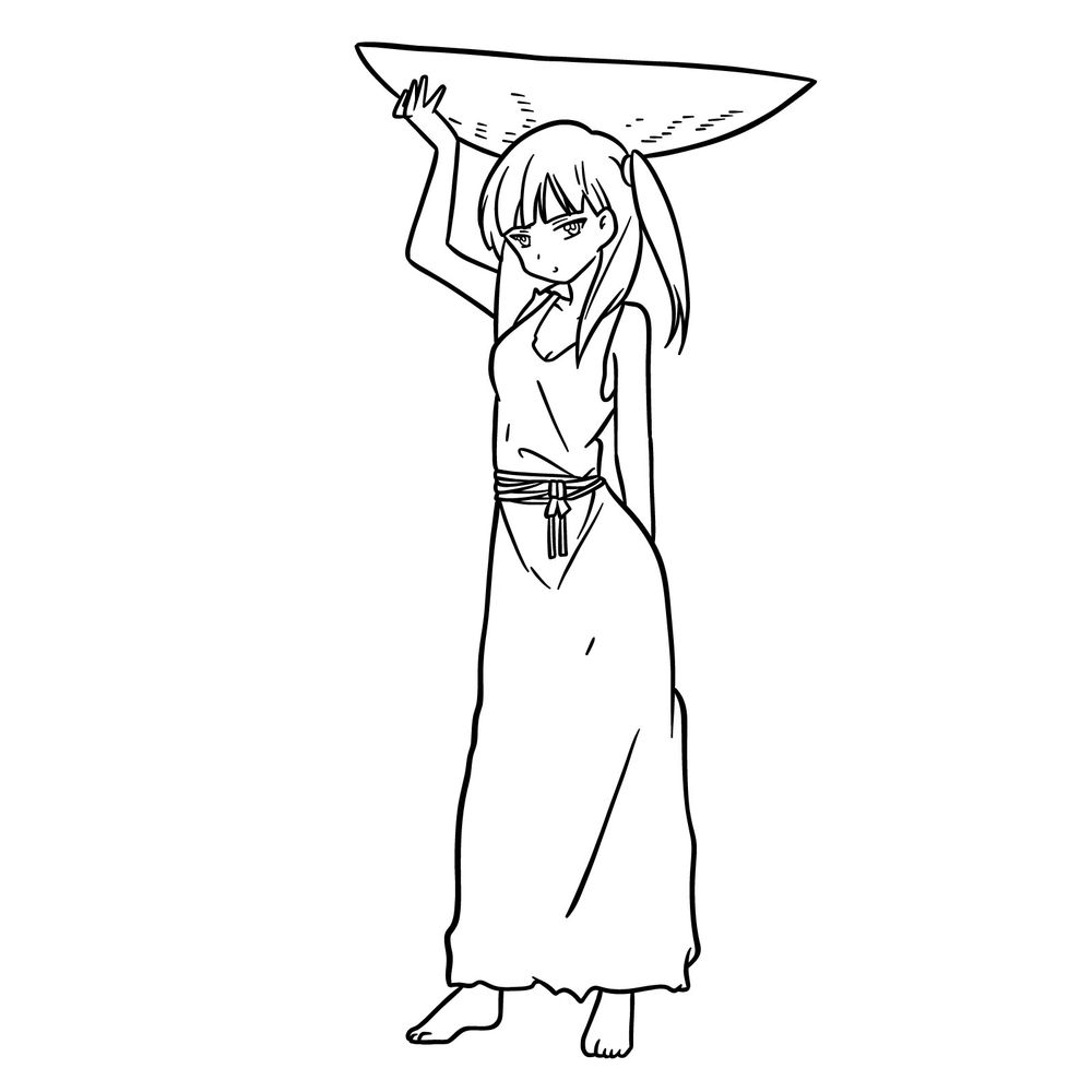 How to Draw Morgiana from Magi: Full Body Guide