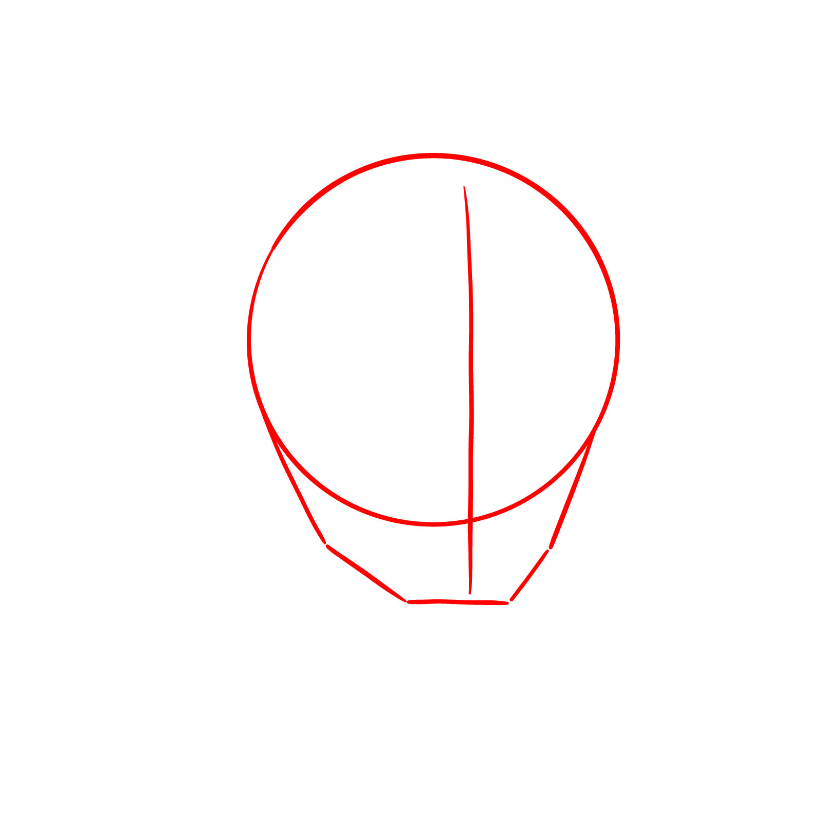How to Draw Lagann from Gurren Lagann - step 01