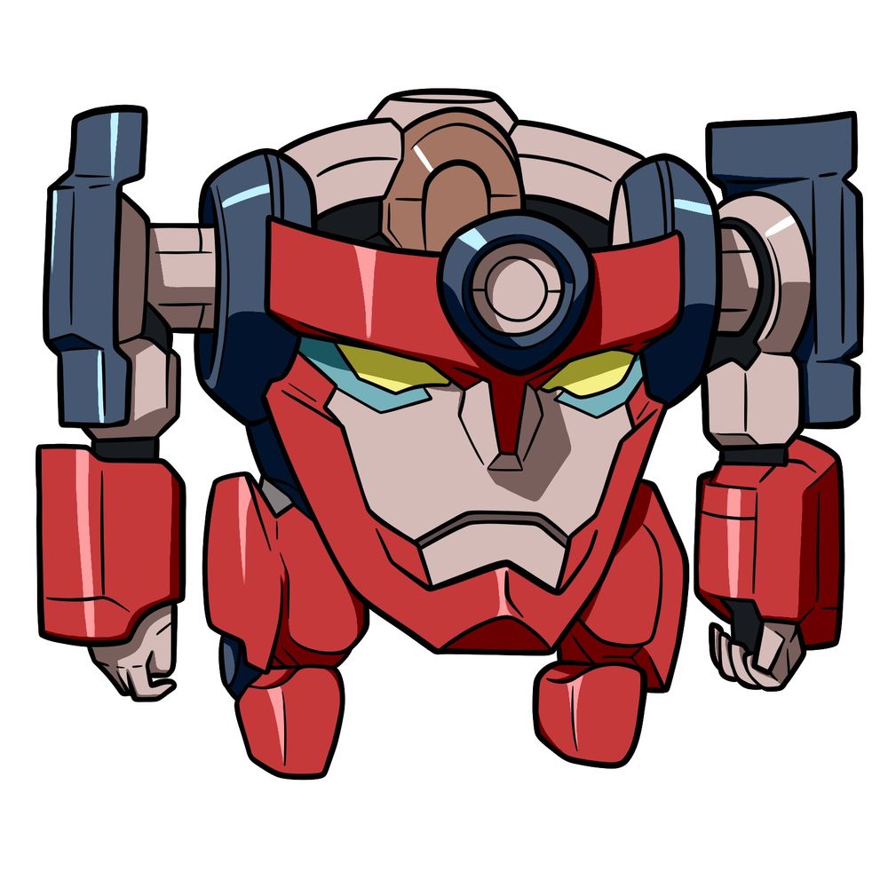 How to Draw Lagann from Gurren Lagann: 31-Step Mecha Guide