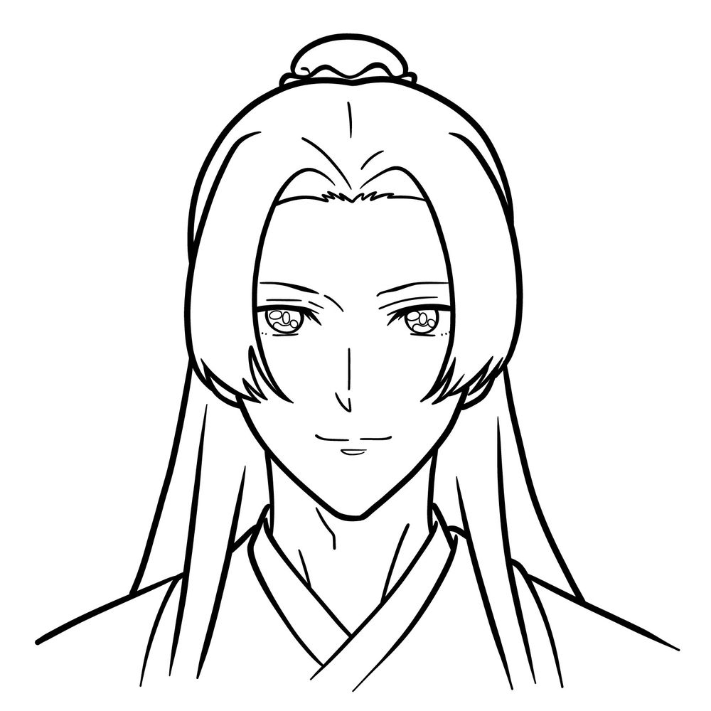 How to Draw Jinshi’s Face from The Apothecary Diaries