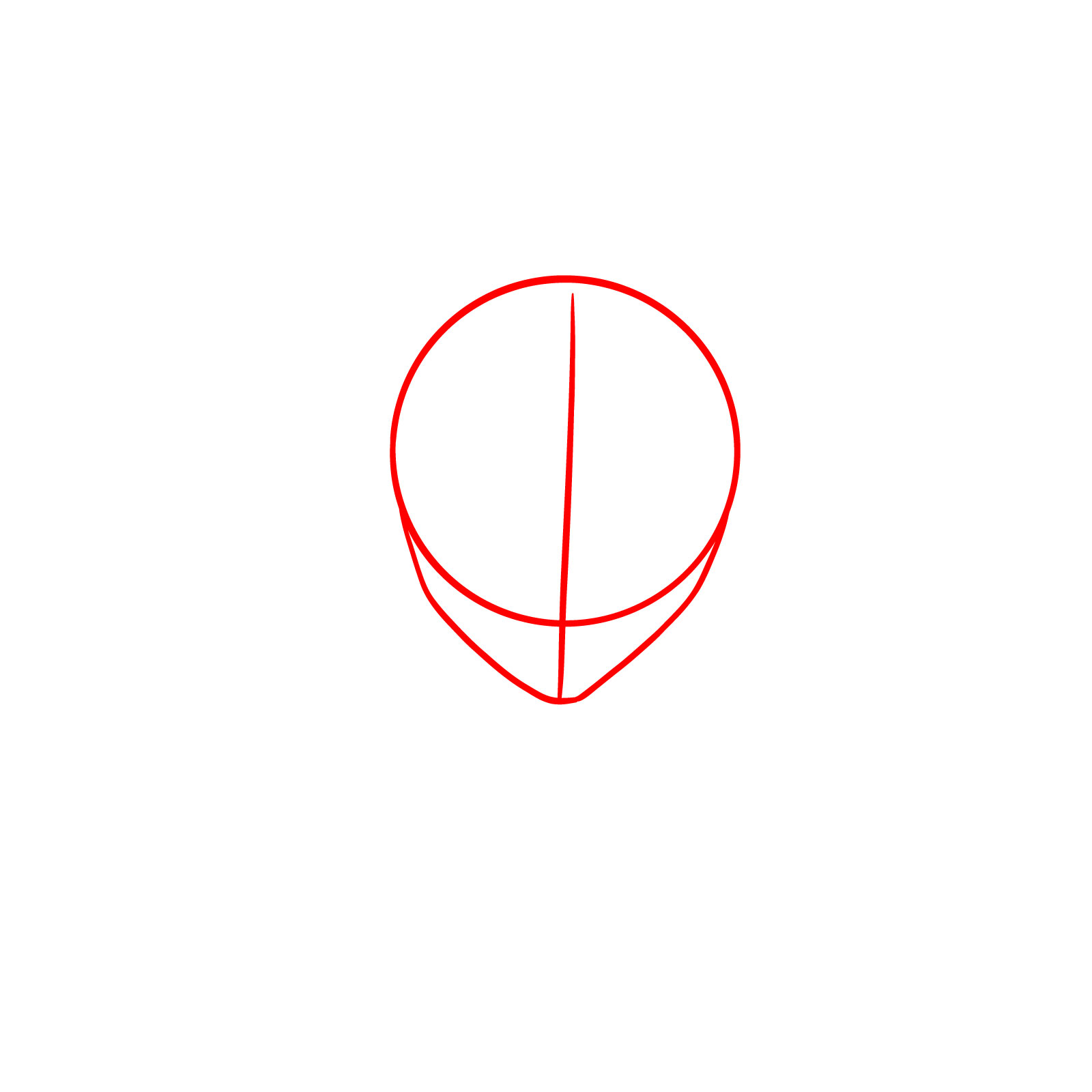 How to Draw Hyoma Chigiri from Blue Lock - step 01