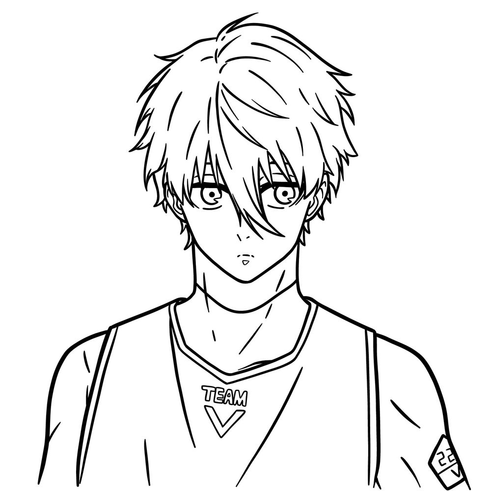 How to Draw Seishiro Nagi from Blue Lock Anime in 19 Steps