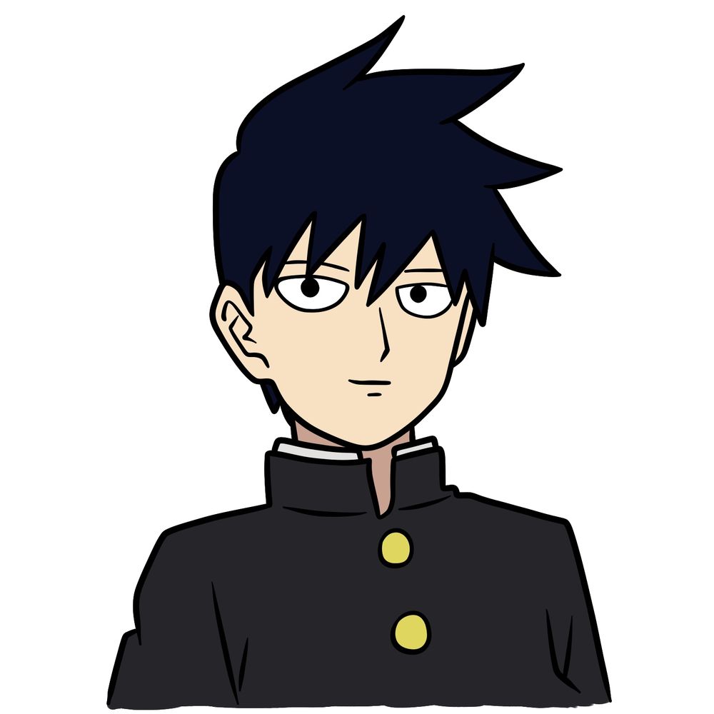 How to Draw Ritsu, Mob’s Younger Brother from Mob Psycho 100