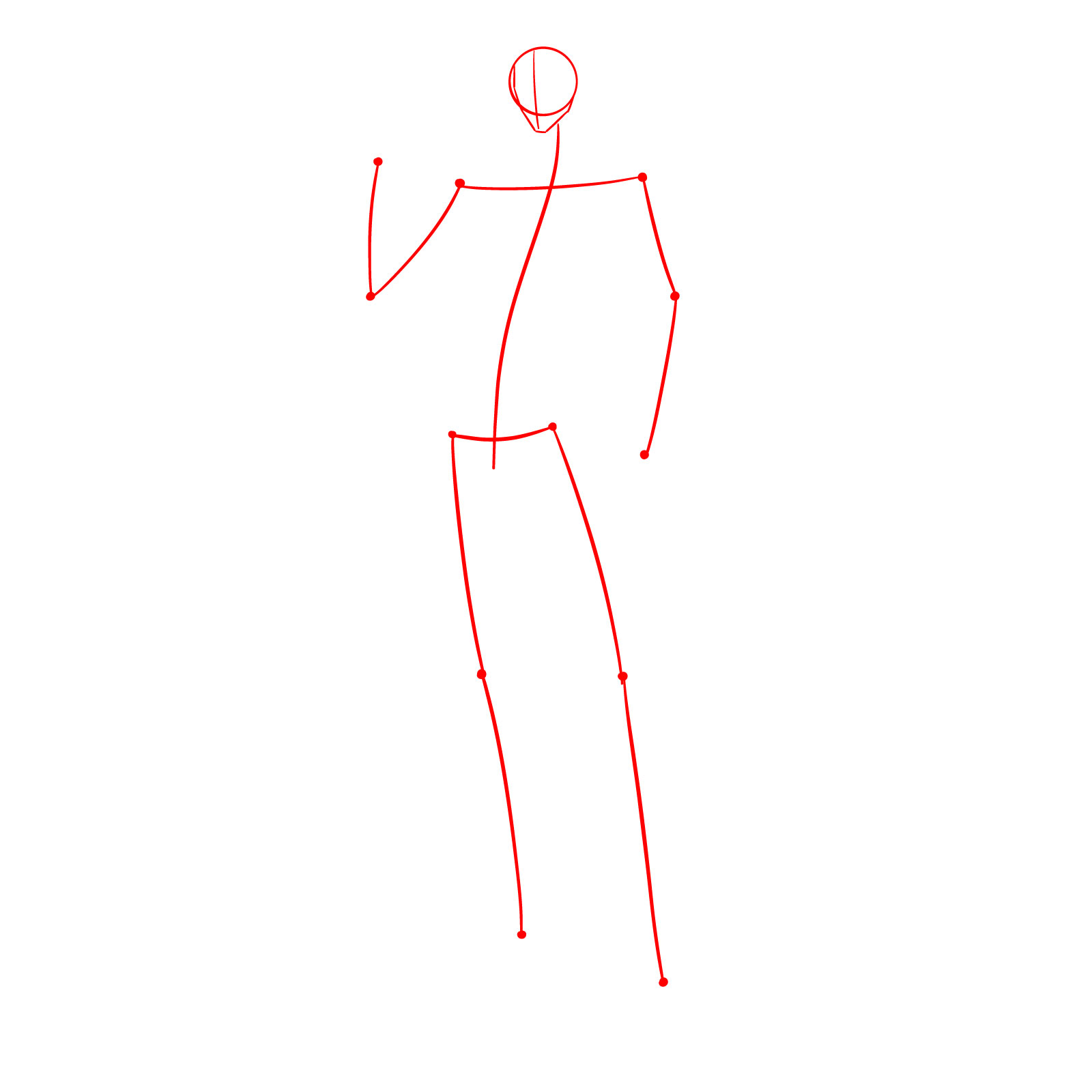 How to Draw Thor from Shuumatsu no Valkyrie - step 01