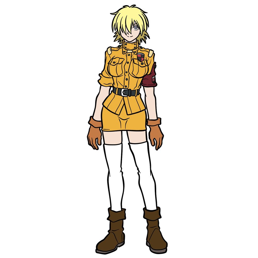 How to Draw Seras Victoria from Hellsing Ultimate OVA 1
