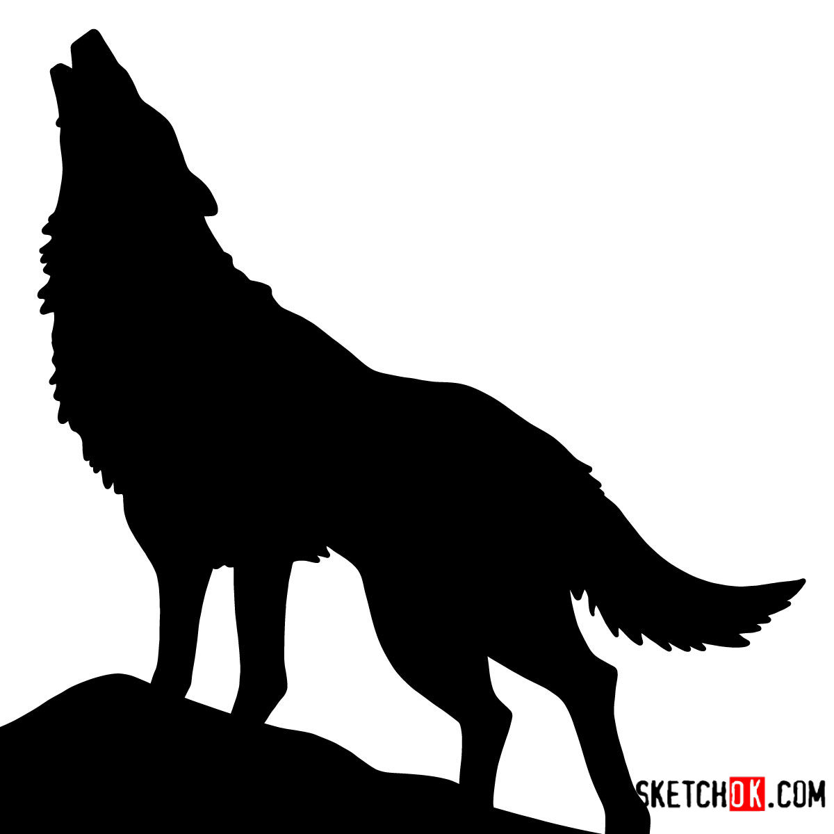 Wolf Silhouette