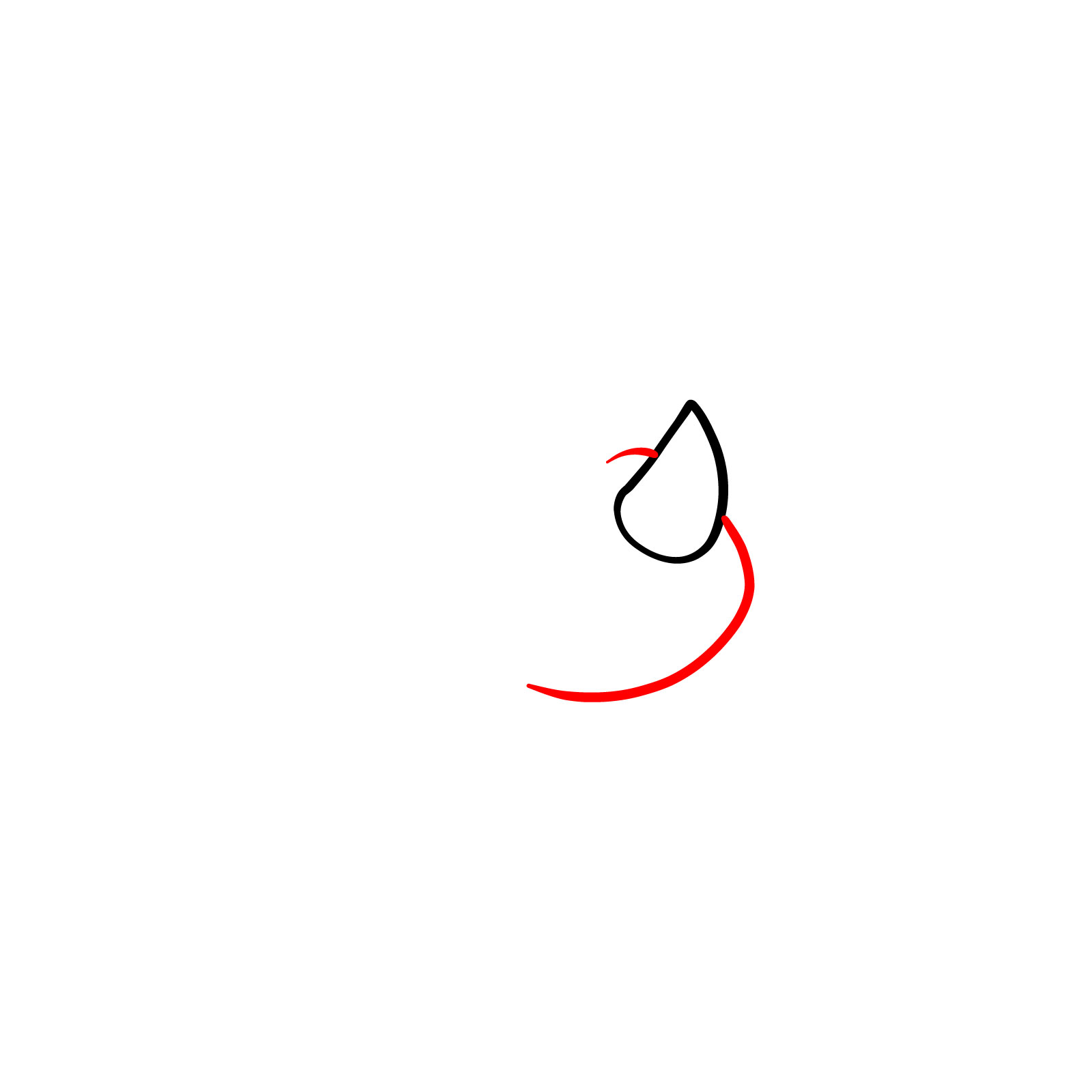 How to Draw a Cute Chibi Rhino - step 02
