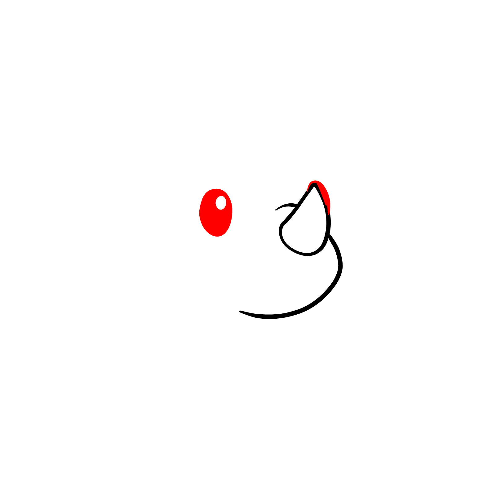 How to Draw a Cute Chibi Rhino - step 03