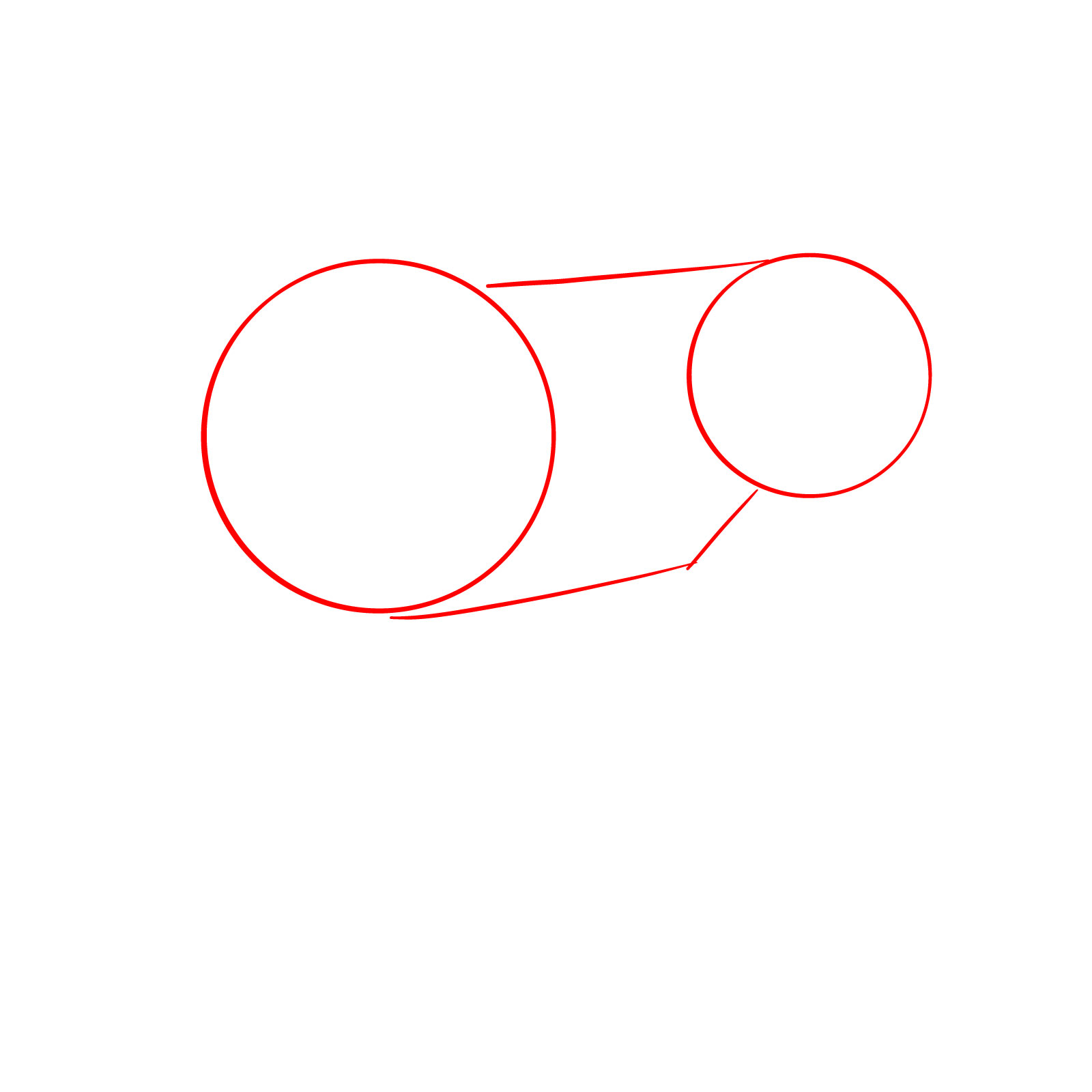 How to Draw a Young Elephant Running Side View - step 01