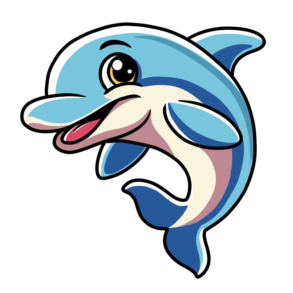 Fun and Easy Guide: How to Draw a Cute Cartoon Dolphin