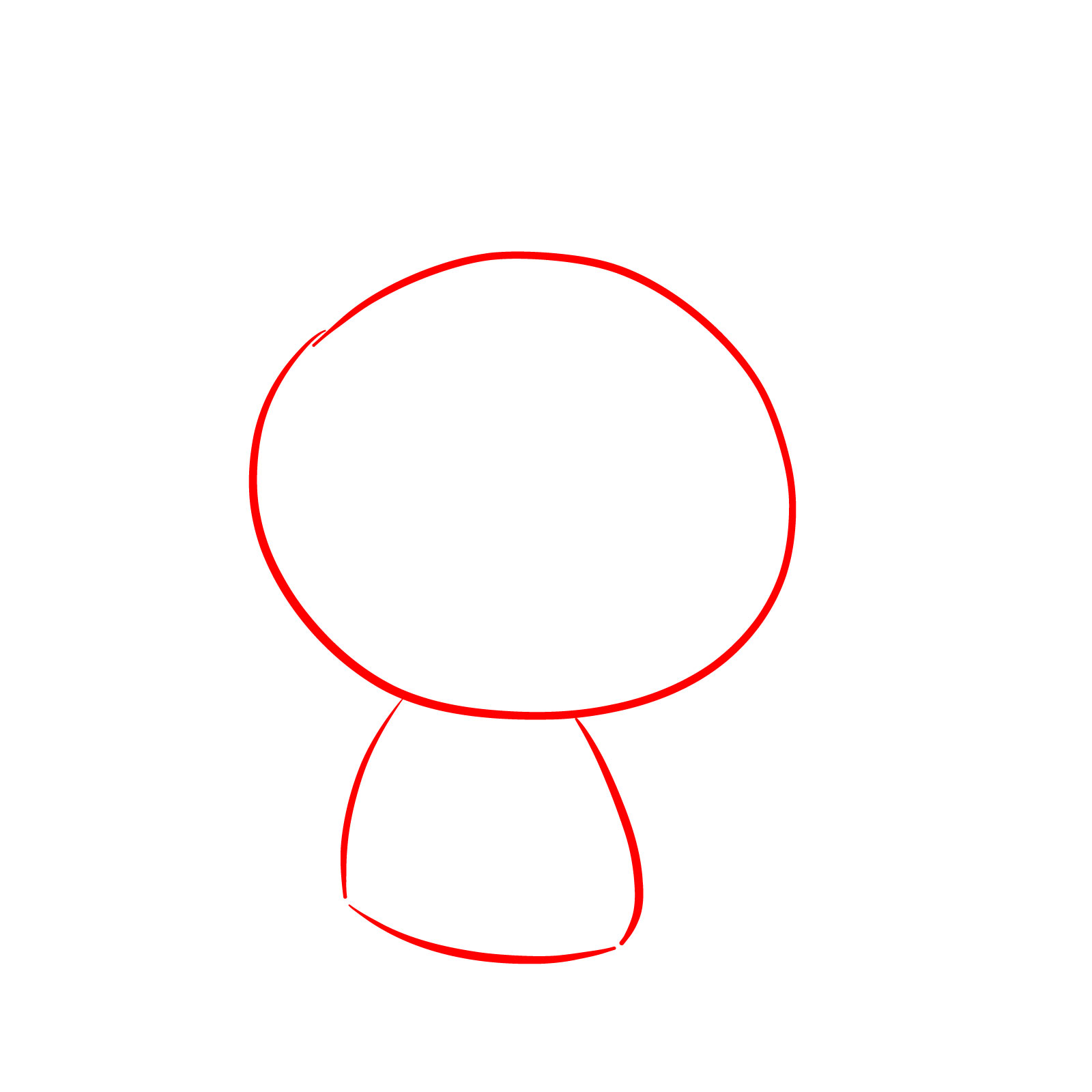 How to Draw a Chibi Rabbit - step 01