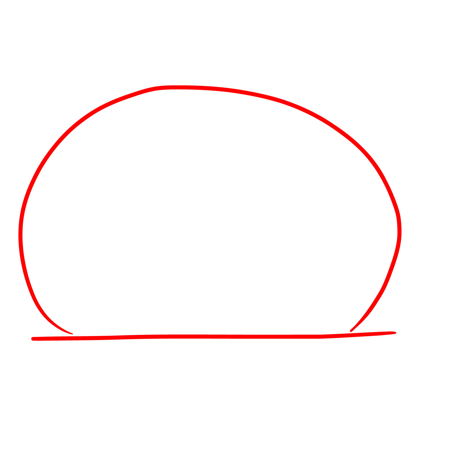 How to Draw a Sleeping Hamster - step 01